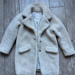 GAP Cream Kids Pea Coat